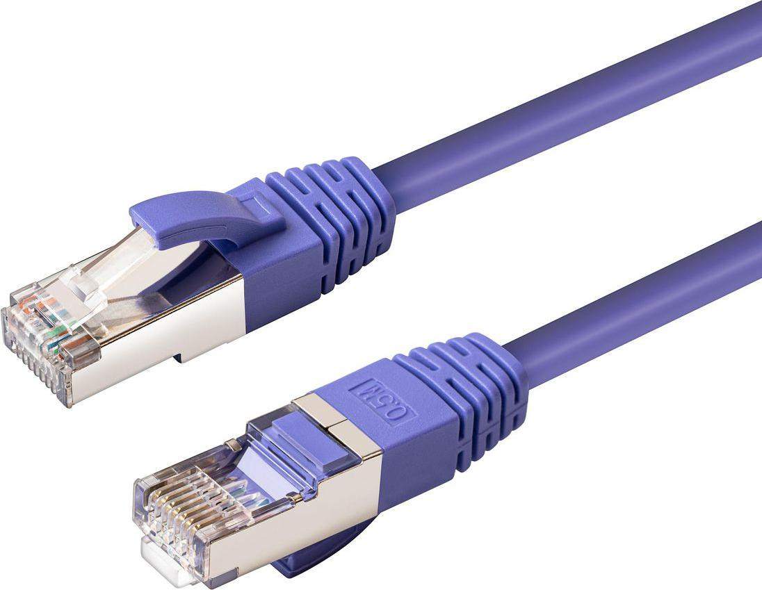 Microconnect MC-SFTP6A15P Cat6a S/FTP Netwerkkabel met RJ-45, 15 meter, paars
