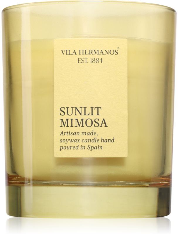 Vila Hermanos Sunlit Mimosa bougie parfumée 200 g