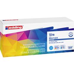 Edding Toner ersetzt Brother TN-421C Kompatibel Cyan 1800 Seiten EDD-1078 18-1078