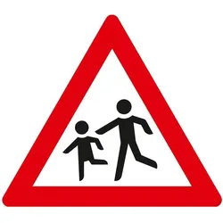 Moravia, Sicherheitskennzeichnung, PROline-thermo Bodenmarkierung Symbol "Kinder"