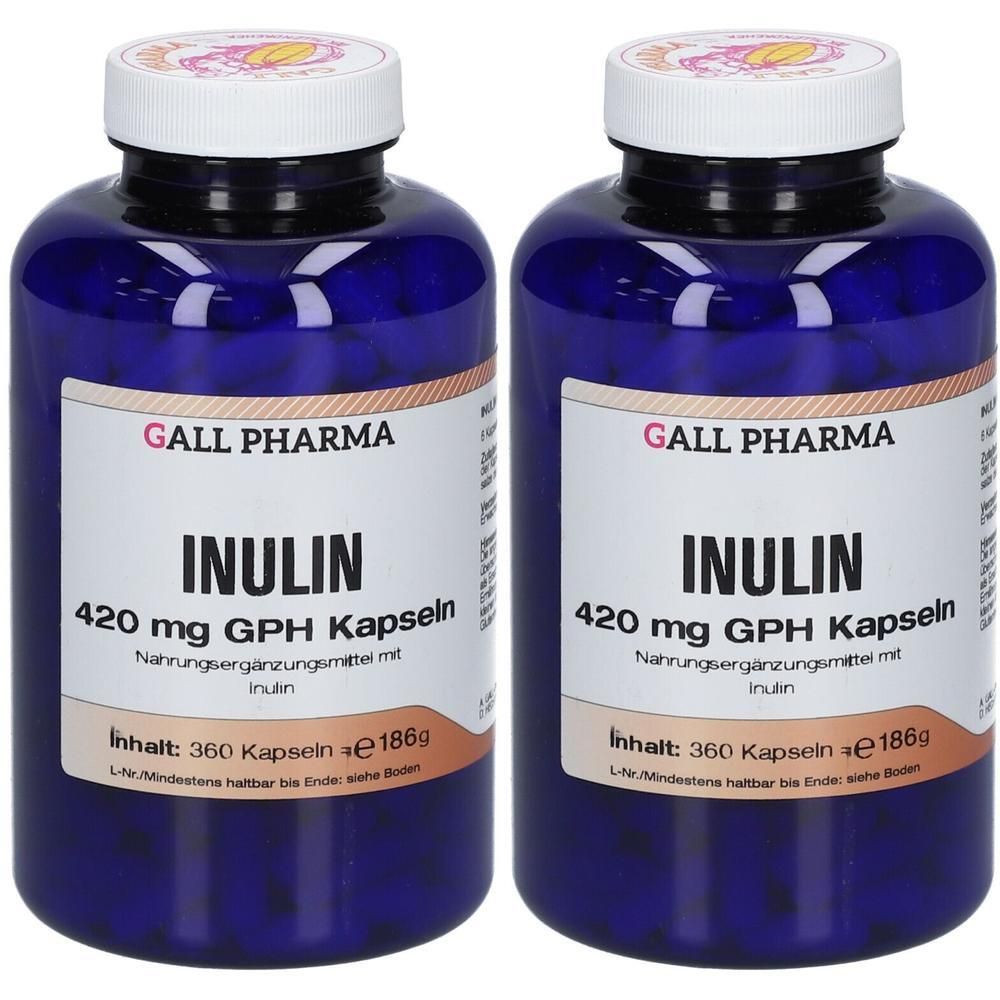 Inulin 420 mg GPH Kapseln x2 2x360 St