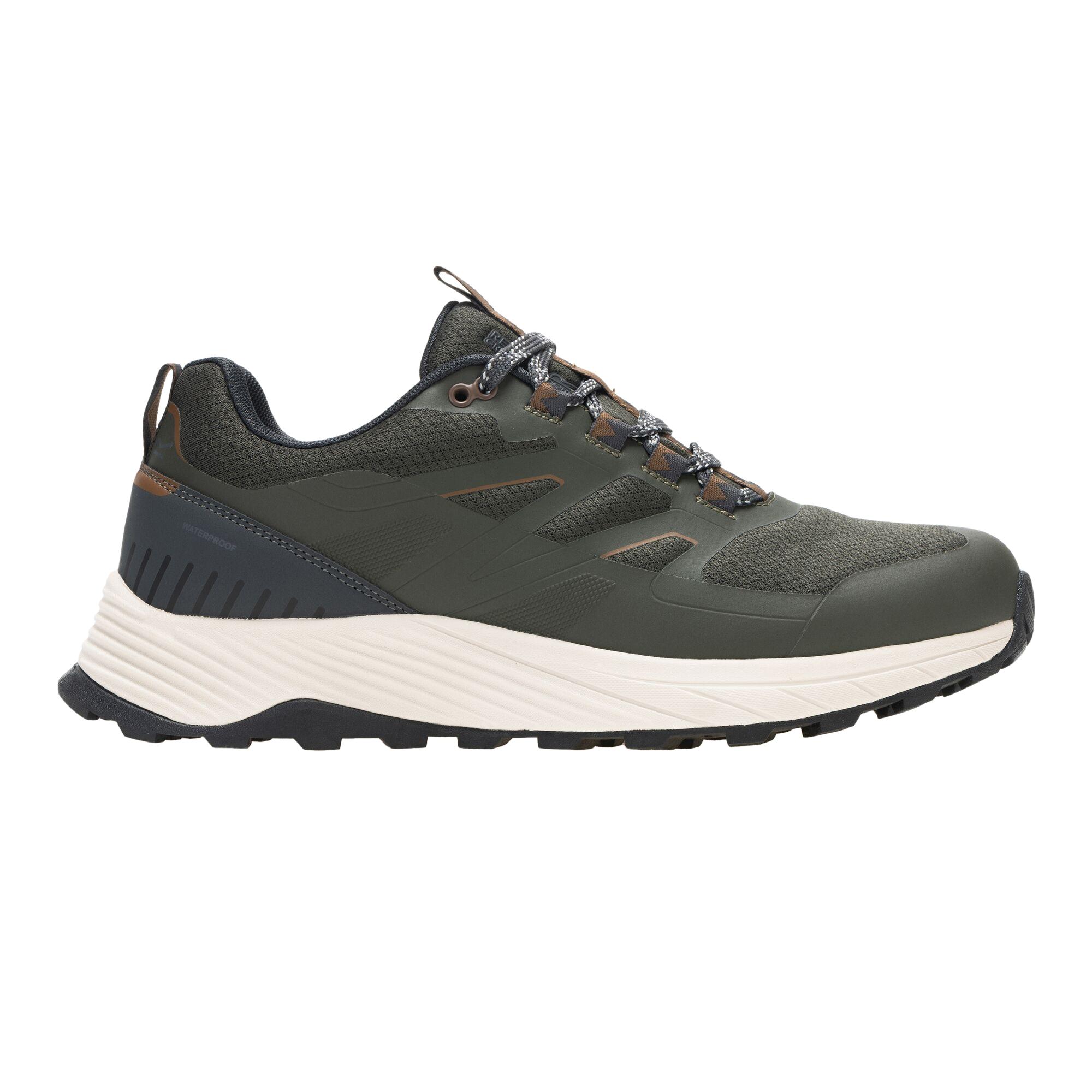 Regatta Heren Ravika Trainers (Donker kaki/zadel)