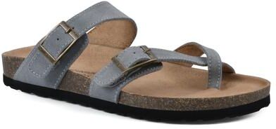Women's Gracie Footbed Sandal by White Mountain in Blue Raspberry (Size 6 M)