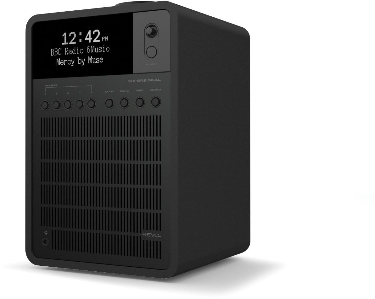 Revo SuperSignal DAB DAB+ Radio - Zwart