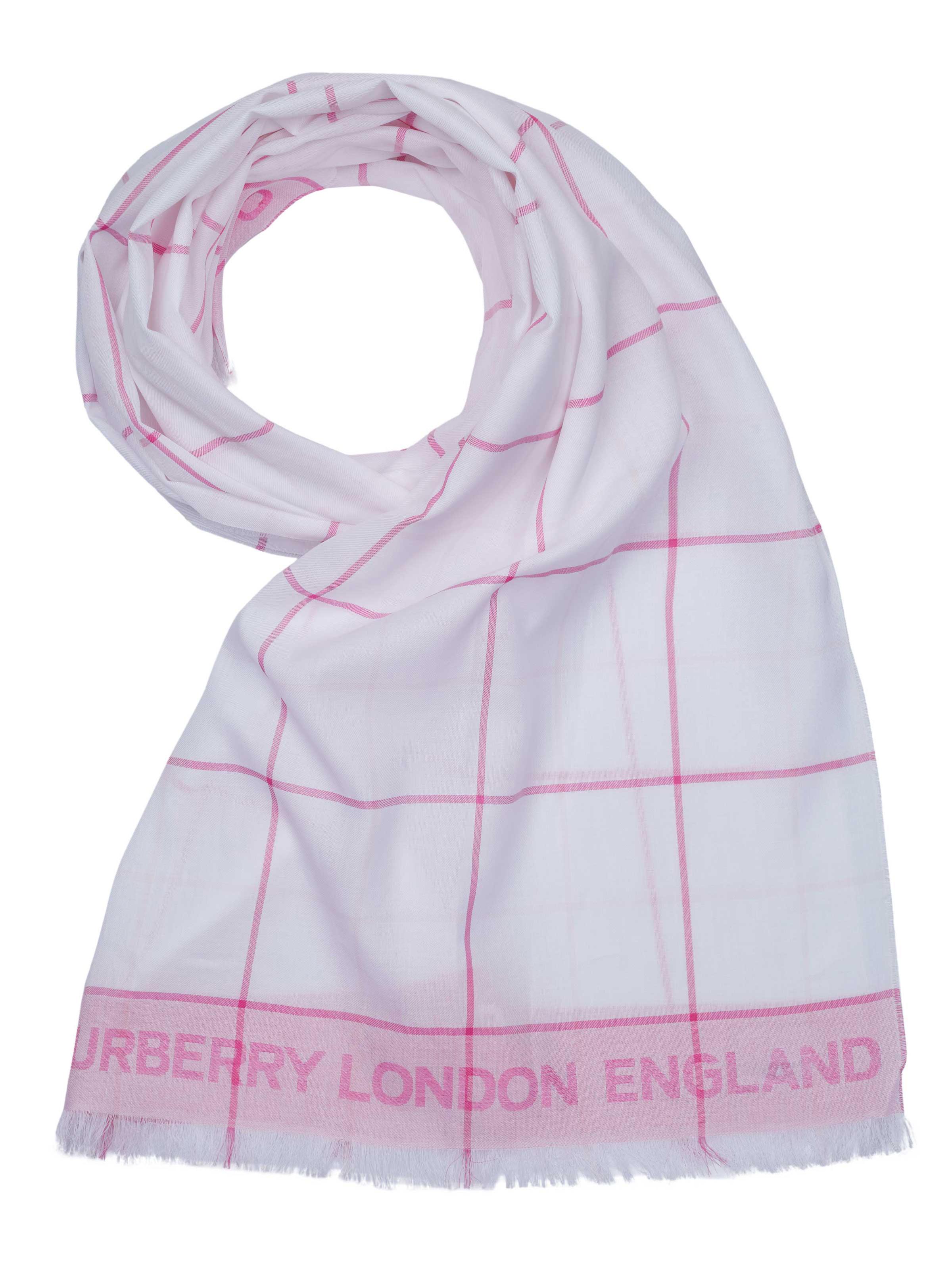 Burberry Schal PAREO weiß