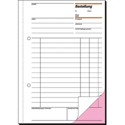 Sigel Formularbuch Bestellung A5 2x50 Blatt
