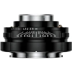 Thypoch Eureka 28mm f2.8 ASPH for Fujifilm X Mount Semi-Glossy Black (Fujifilm X, Vollformat), Objektiv, Schwarz