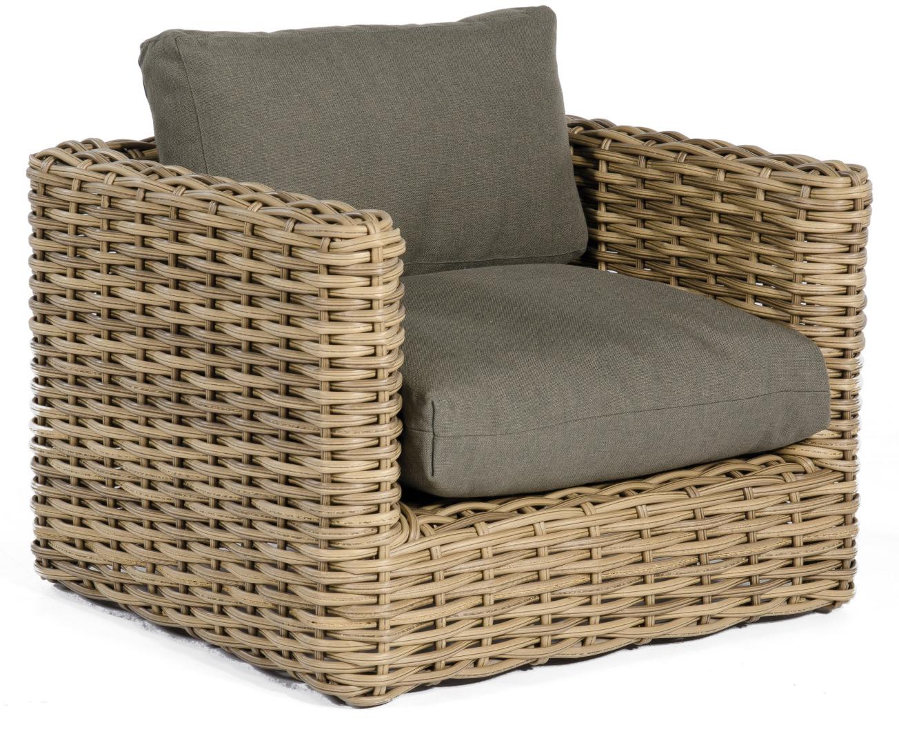 Sands Sessel Kunststoffgeflecht Light-Oaks
