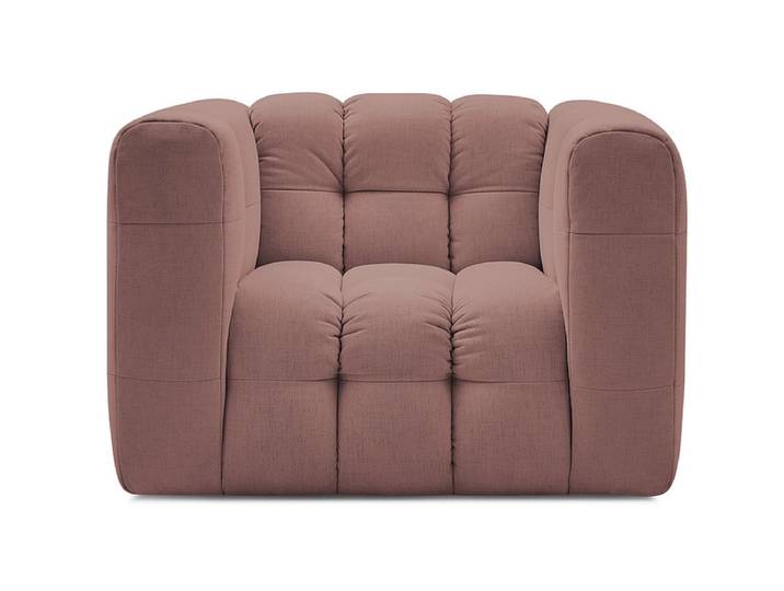 Sessel BOBOCHIC ULYSSE Stoff rosa