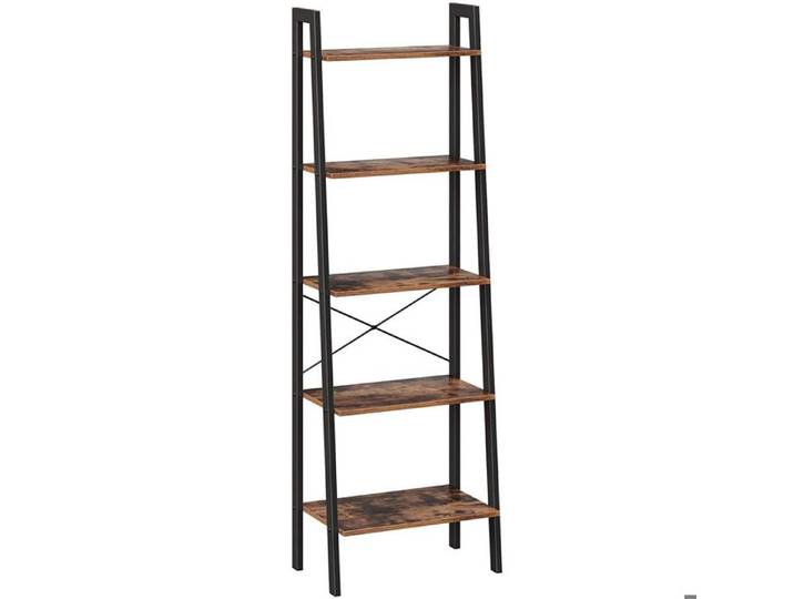 Étagère échelle industrielle LLS45X en Bois et Métal - Réf. VK8681847467021