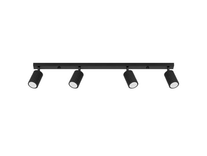 SOLLUX lighting Deckenlampe Deckenleuchte Deckenstrahler Aluminium 3 Flammig 19,5 x 19,5 x 18 cm Karbon Schwarz