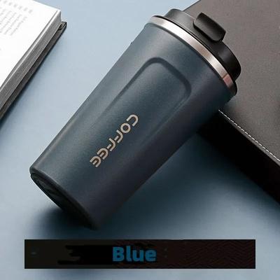 Useful Little Things Stainless Steel Leakproof Travel Coffee Mug blue 16.91 Oz