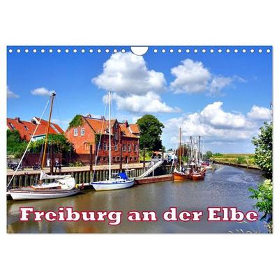 Freiburg an der Elbe (Wandkalender 2027 DIN A4 quer), CALVENDO Monatskalender