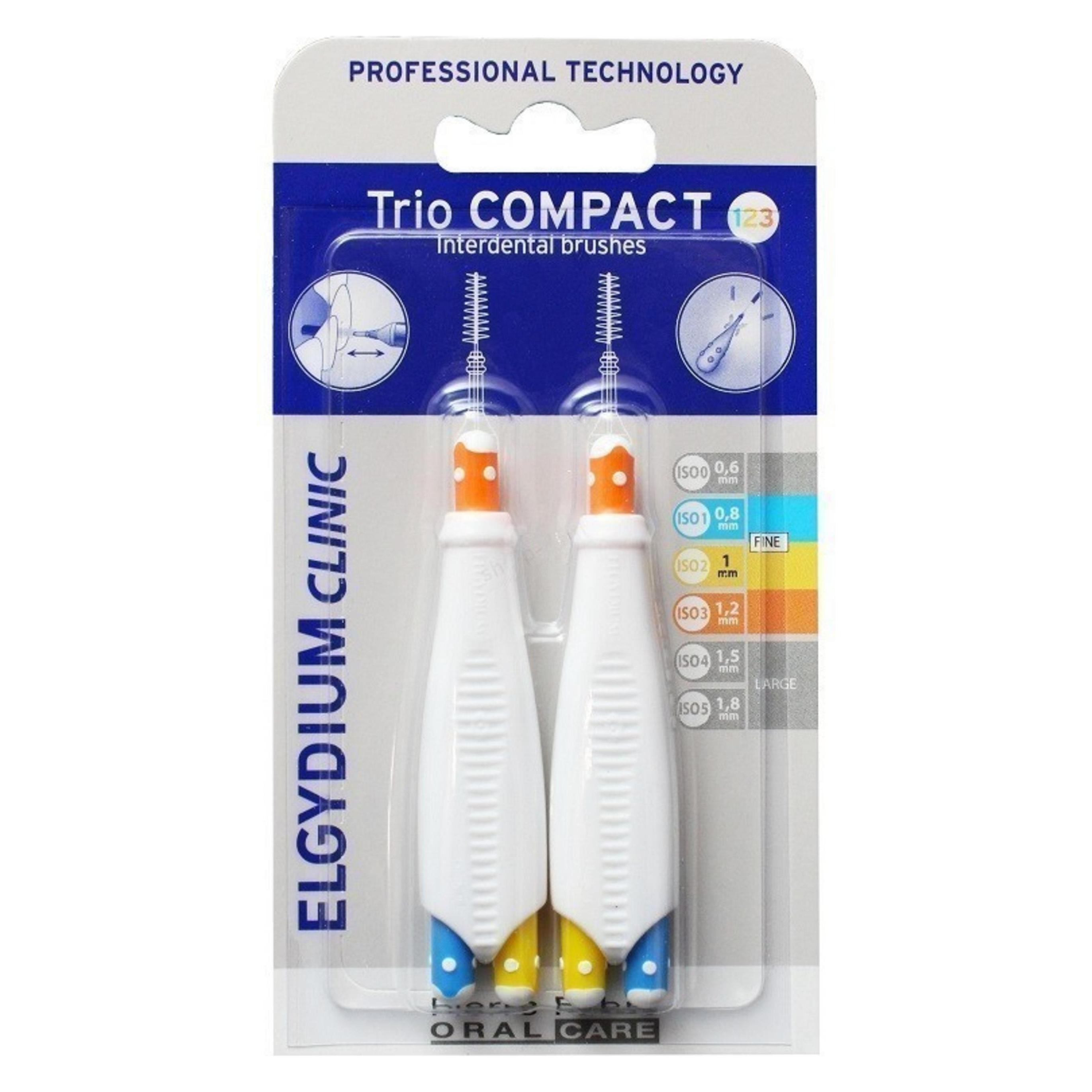 Pierre Fabre Clinic Trio Compact (Interdental Brushes,2 units, Mixed Tight Spaces) (2x) (58798612)
