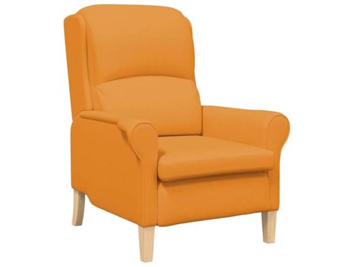 Makastle Sessel Dunkelgelb Stoff