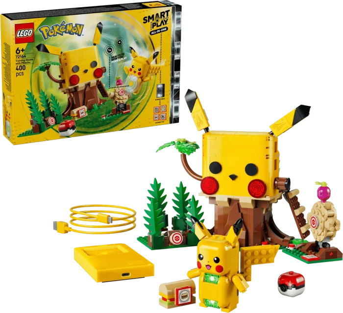 LEGO Pokémon 72164 SMART Play: Trainingshaus mit Pikachu