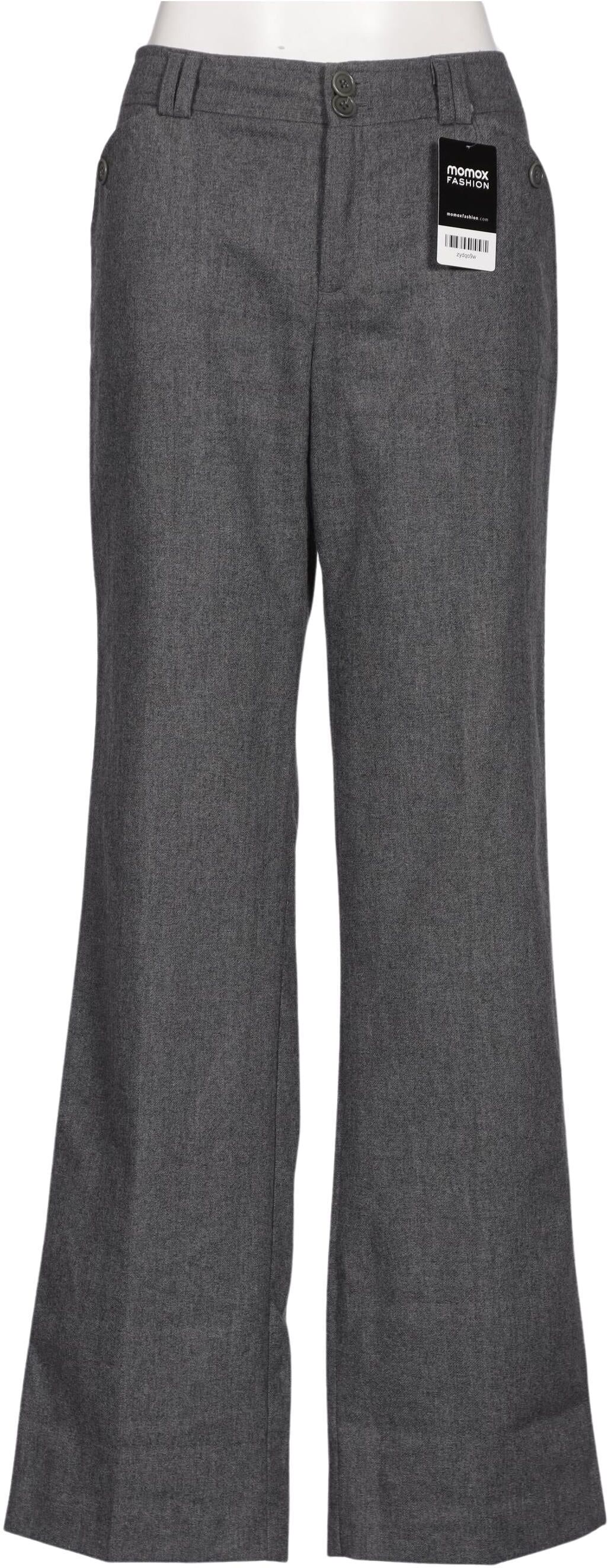 Jackpot Damen Stoffhose, Grau, Gr. W27, Synthetik / Wolle / Viskose - Second Hand