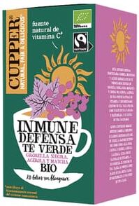 Cupper Inmune Defesa Chá Verde Bio 20 Infusões
