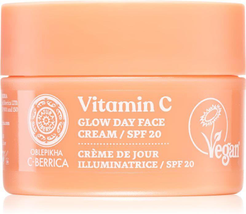 Natura Siberica Oblepikha C-Berrica aufhellende Tagescreme SPF 20 50 ml