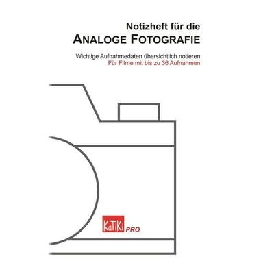 Notizheft für die Analoge Fotografie