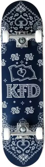 Skateboard Komplettboard KFD Bandana (7.75" - Navy)
