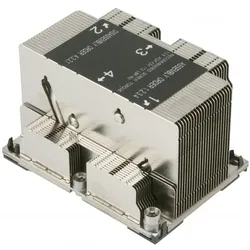 Supermicro 2u Passive Cpu Heatsink (64 mm), CPU Kühler, Grau