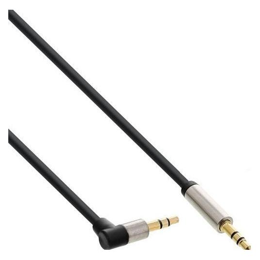 InLine Slim Audio Kabel Klinke 3 (3 m, AUX Kabel) (99223)
