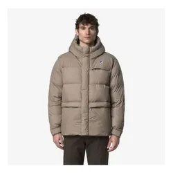 K-way Unisex. K5141QW Jacke Le Vrai 4.0 Aurele Heavy Warm taupe (S), Lässig, Polyester