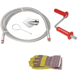 ROTHENBERGER Rohrreinigungsspirale ROPOWER Handy, 16mm, komplett - 71975
