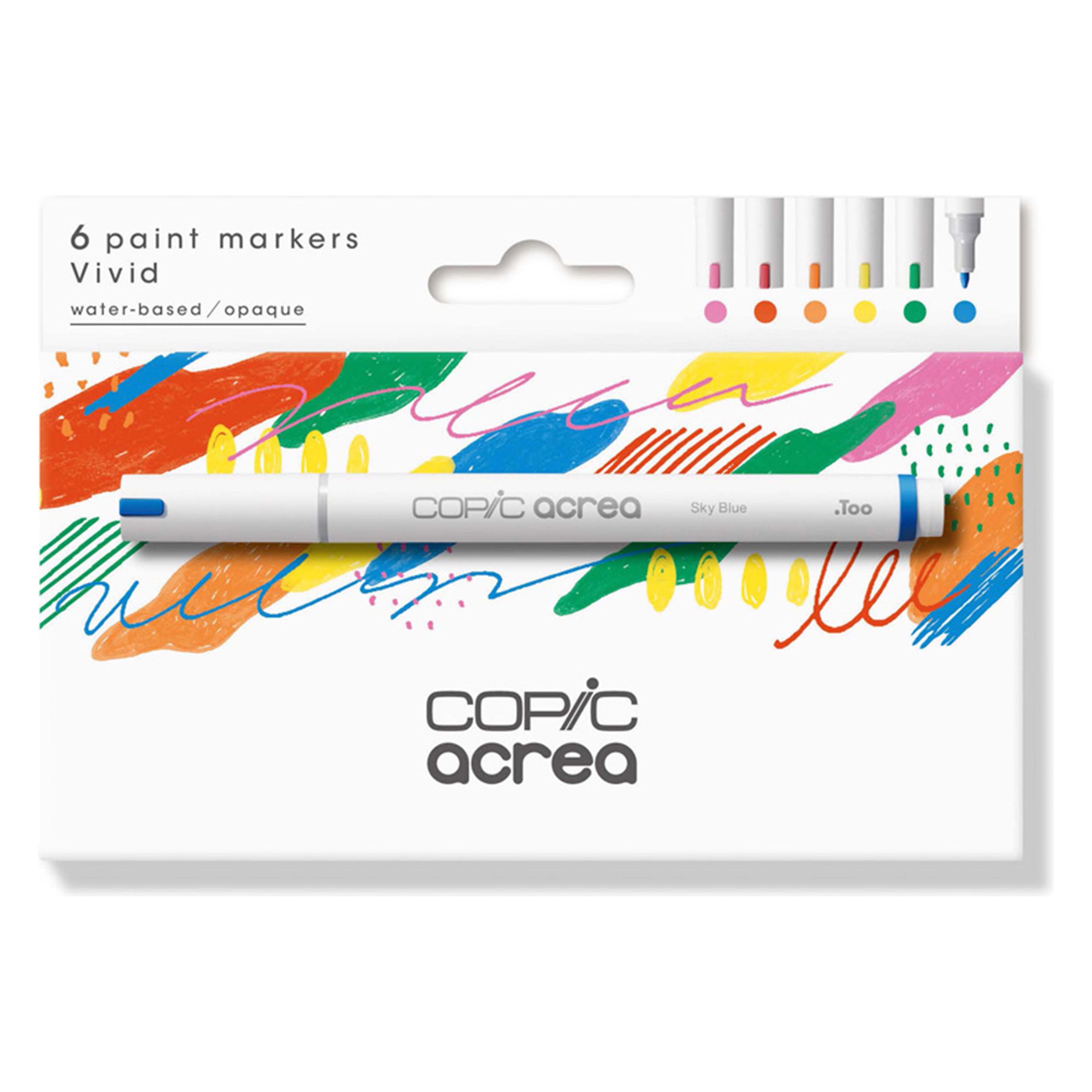 Copic Marker acrea Set Vivid (6x) (20077601)