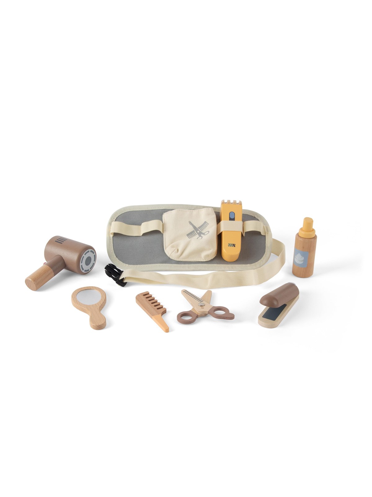 Dantoy Barber set wood in giftbox 8 pcs