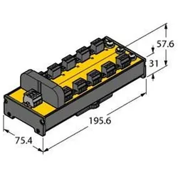 Turck Verteilerbaustein JRBS-40DC-10RV