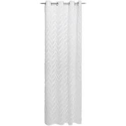 Gözze Ösenschal Rombo 140 x 245 cm Polyester Weiß
