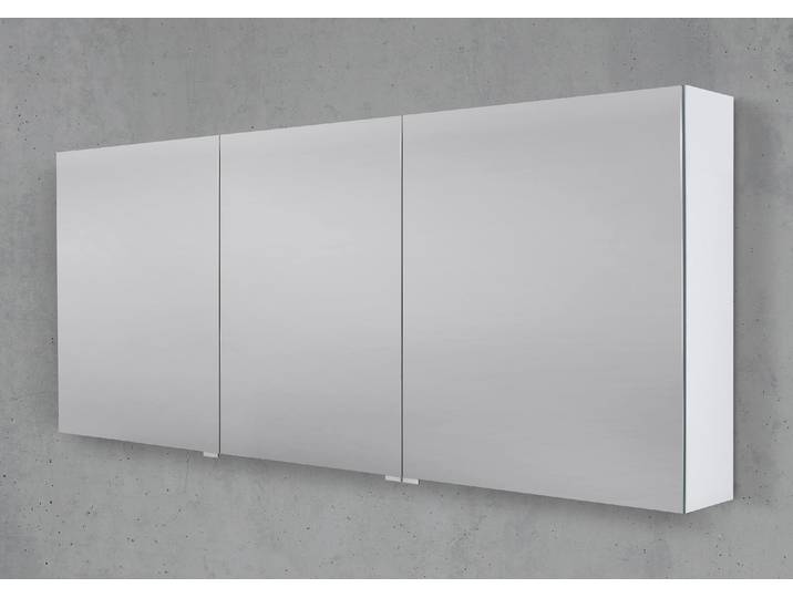 Spiegelschrank 170 cm 3 Türig ohne Beleuchtung