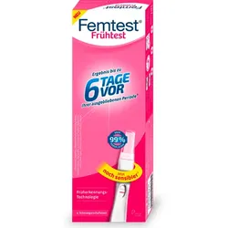 FEMTEST Frühtest 6 Tage vor 1 St