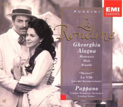 Angela Gheorghiu - Puccini - La Rondine ~ Le Villi (Auszüge) / Gheorghiu, Alagna, Matteuzzi, Mula, Rinaldi, Ciofi, LSO, Pappano - Preis vom 11.10.2026 03:10:56 h
