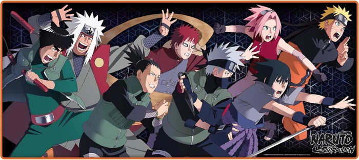 Naruto Shippuden - Ninjas - Maus- und Tastaturpad