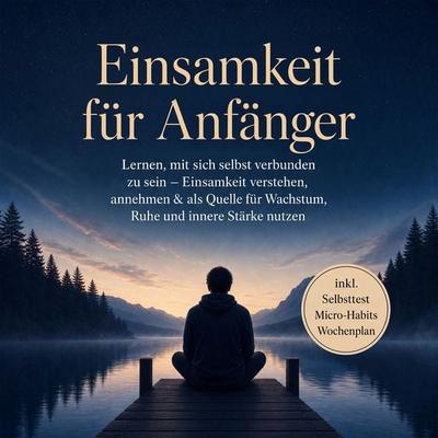 Einsamkeit für Anfänger: Lernen, mit sich selbst verbunden zu sein – Einsamkeit verstehen, annehmen & als Quelle für Wachstum, Ruhe und innere Stärke
