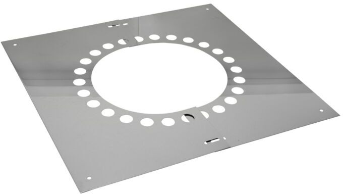 Bertrams Dw Blendblech 22BL30VA150H für Dachschräge, mit Hinterlüftung, 0-30°, Ø 150 mm
