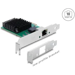 Delock PCI Express x1 Netzwerkkarte 10 Gigabit LAN 1 x RJ45 RTL8127 (81270) (PCI-E x1), Netzwerkkarte