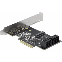 Delock PCI-Express-x4 SATA, 1x M.2, Storage Controller