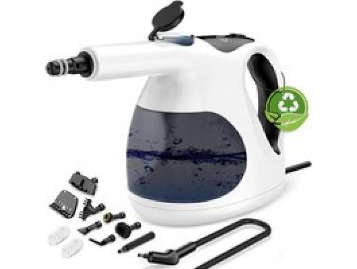Nettoyeur Vapeur Professionnel 1200 W Pour Tout Chauffage 400 Ml - 15 S Léger Avec 10 Accessoires Élimine Efficacement La Graiss