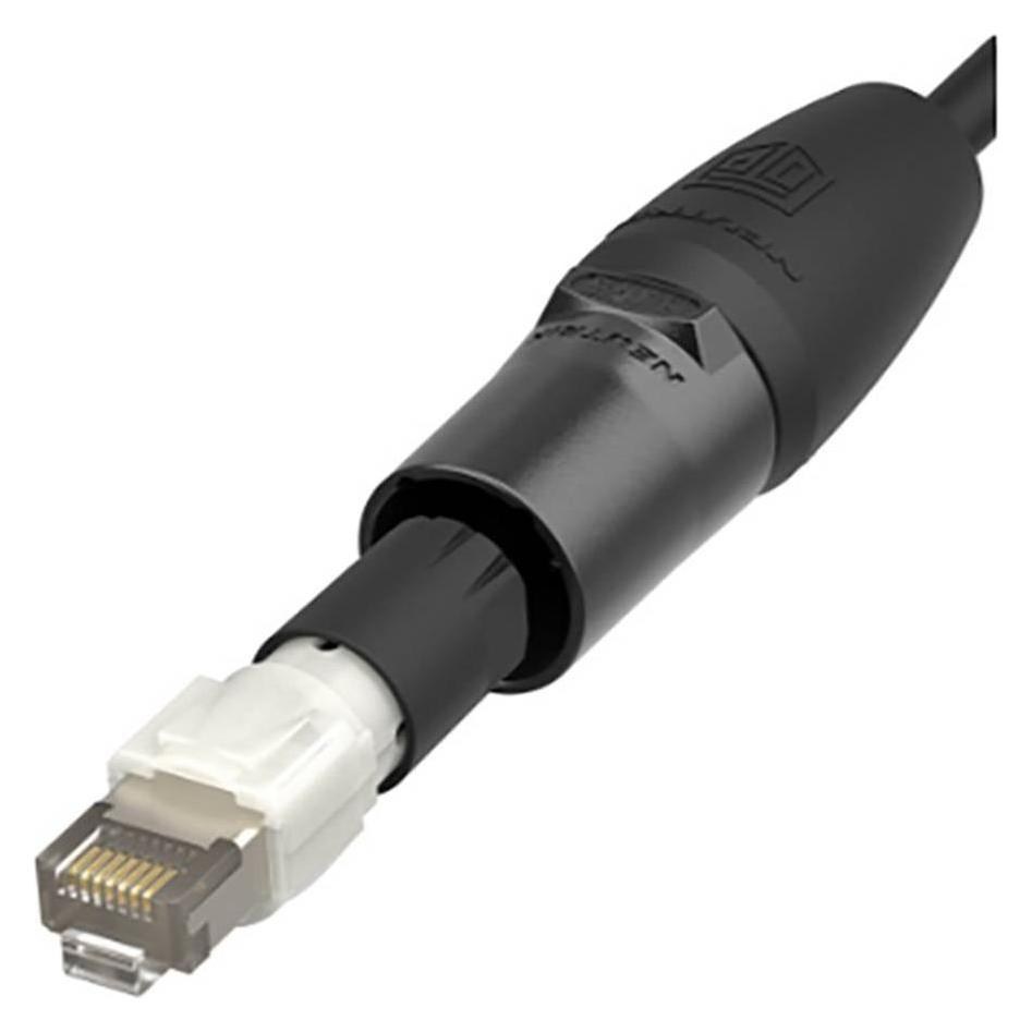Neutrik RJ45-Trägerkabelstecker Polzahl Sensoren 8 1 St. (NE8MXR1-B-TOP)