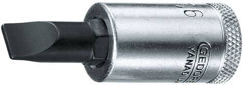 Gedore IS 30 10X1,6 6666370 Schlitz Schraubendrehereinsatz 10mm 3/8" (10 mm)