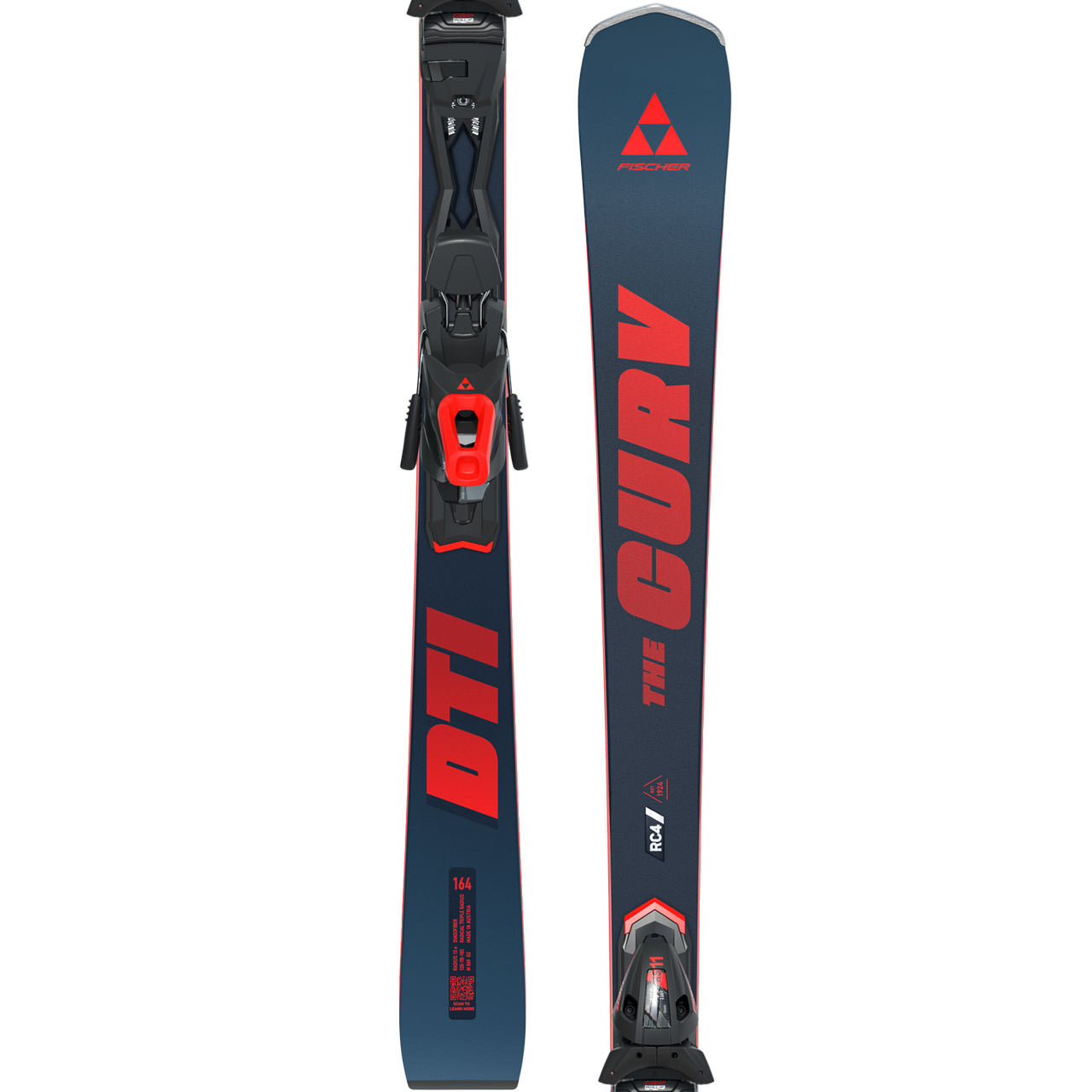 Fischer The Curv DTI AR blue/red - 150 cm