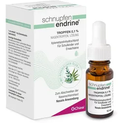 schnupfen endrine® Tropfen 0,1% 10 ml