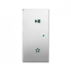Busch-Jaeger 6237-21-866 Wippe 2-fach links mit Symbol "Play/Pause"