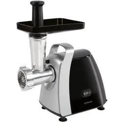 Bomann FW 6067 CB, Fleischwolf, Silber, Schwarz