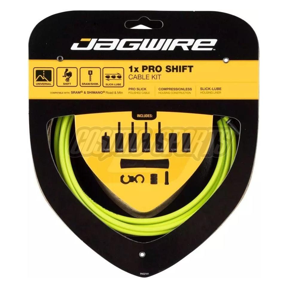 Jagwire 1X Pro Schaltzugset (JA8112.GRN)