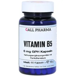 Vitamin B5 6 mg GPH Kapseln 60 St